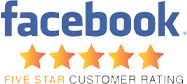 Facebook 5 Star Customer Rating